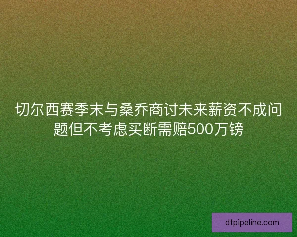 切尔西赛季末与桑乔商讨未来薪资不成问题但不考虑买断需赔500万镑
